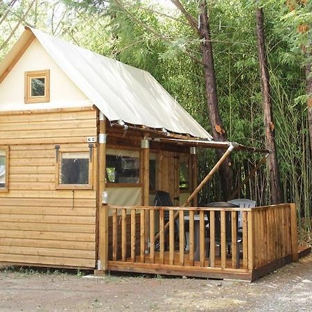 Camping La Charderie Hotel Pont-de-Labeaume Ngoại thất bức ảnh